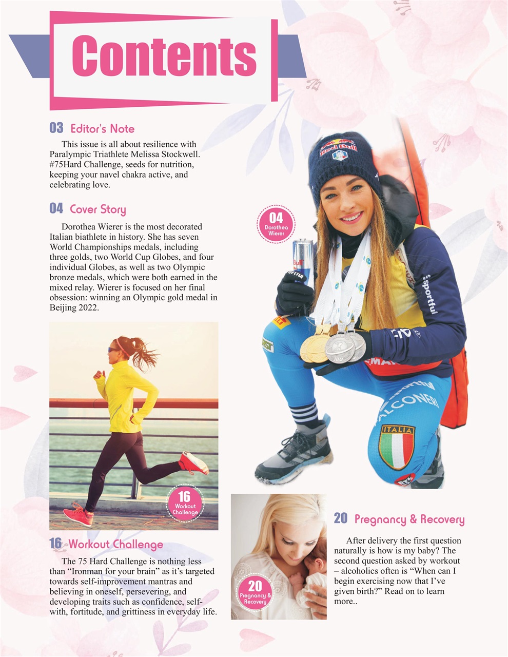 Women Fitness Preview Pages