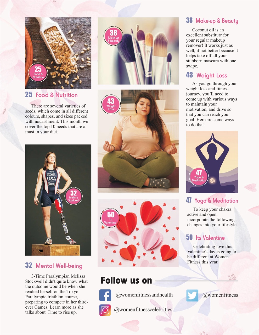 Women Fitness Preview Pages