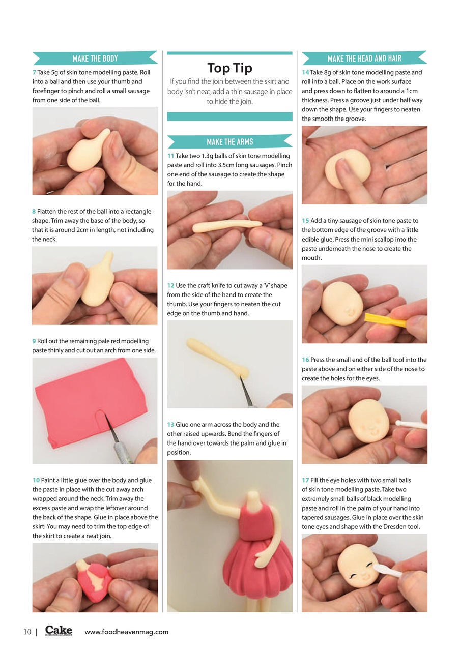 Cake Decoration & Sugarcraft Magazine Preview Pages