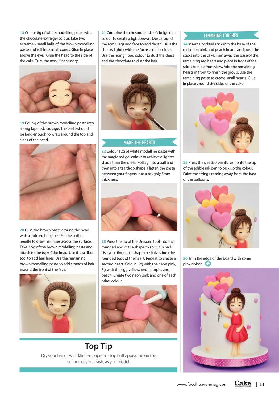 Cake Decoration & Sugarcraft Magazine Preview Pages