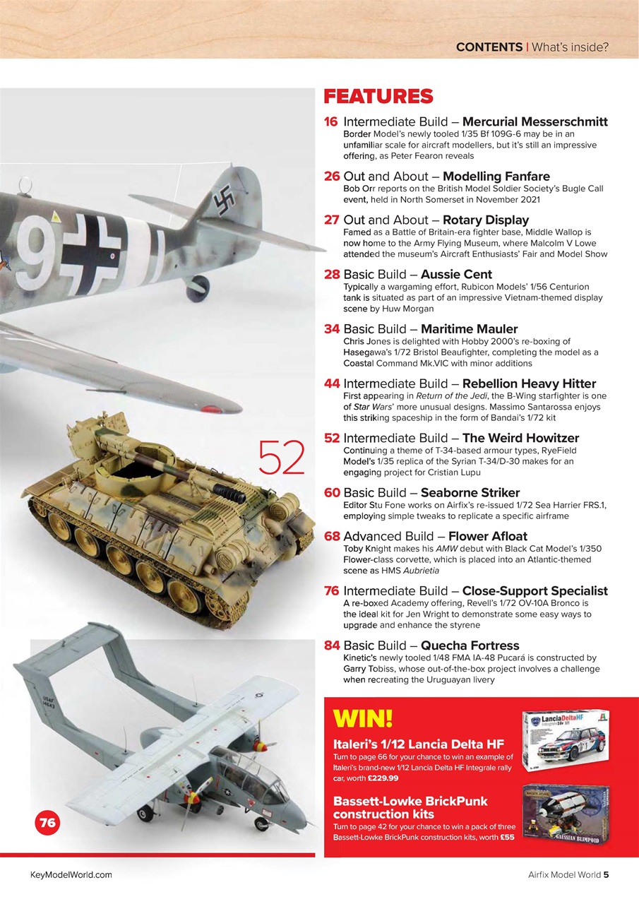 Airfix Model World Preview Pages