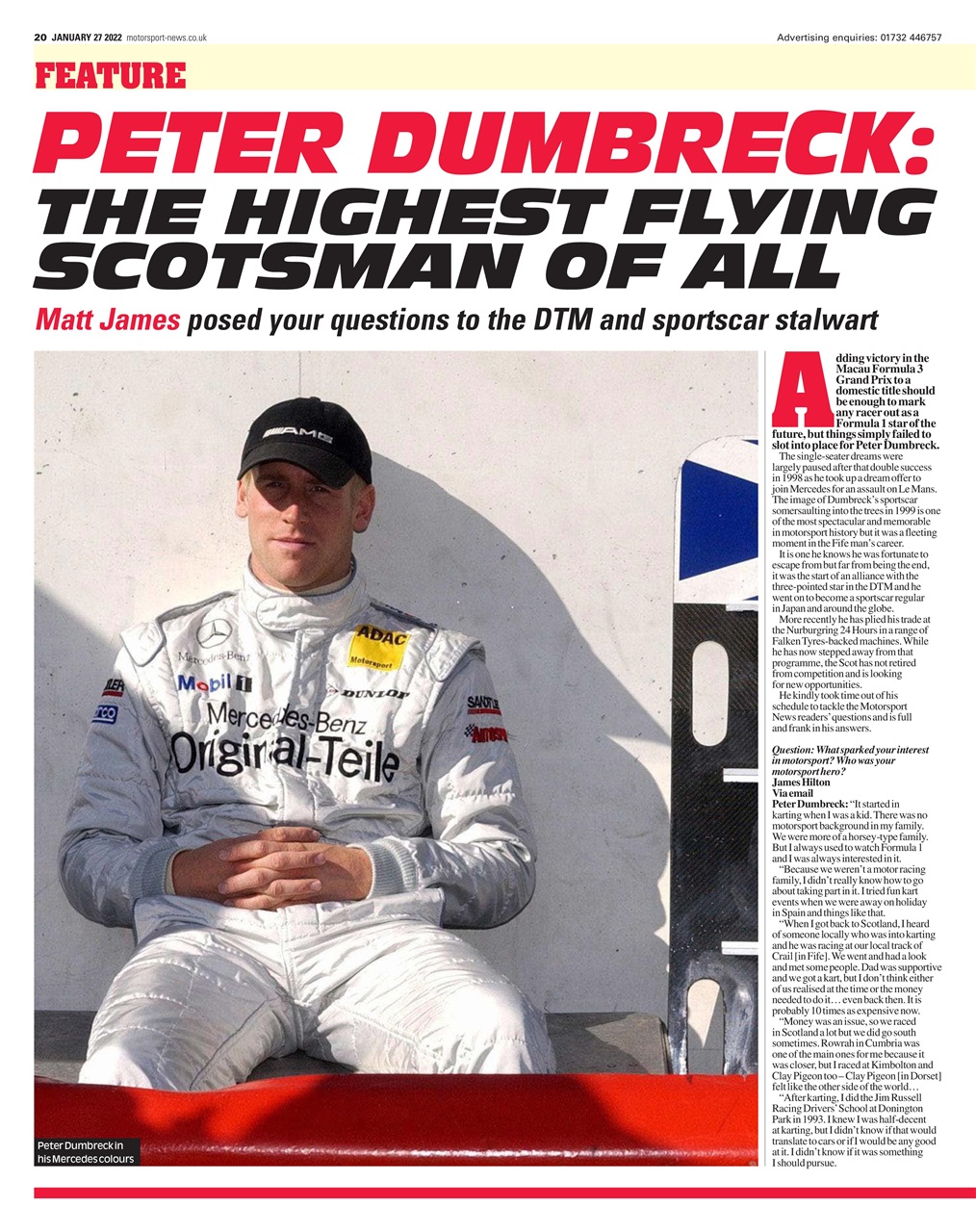 Motorsport News Preview Pages