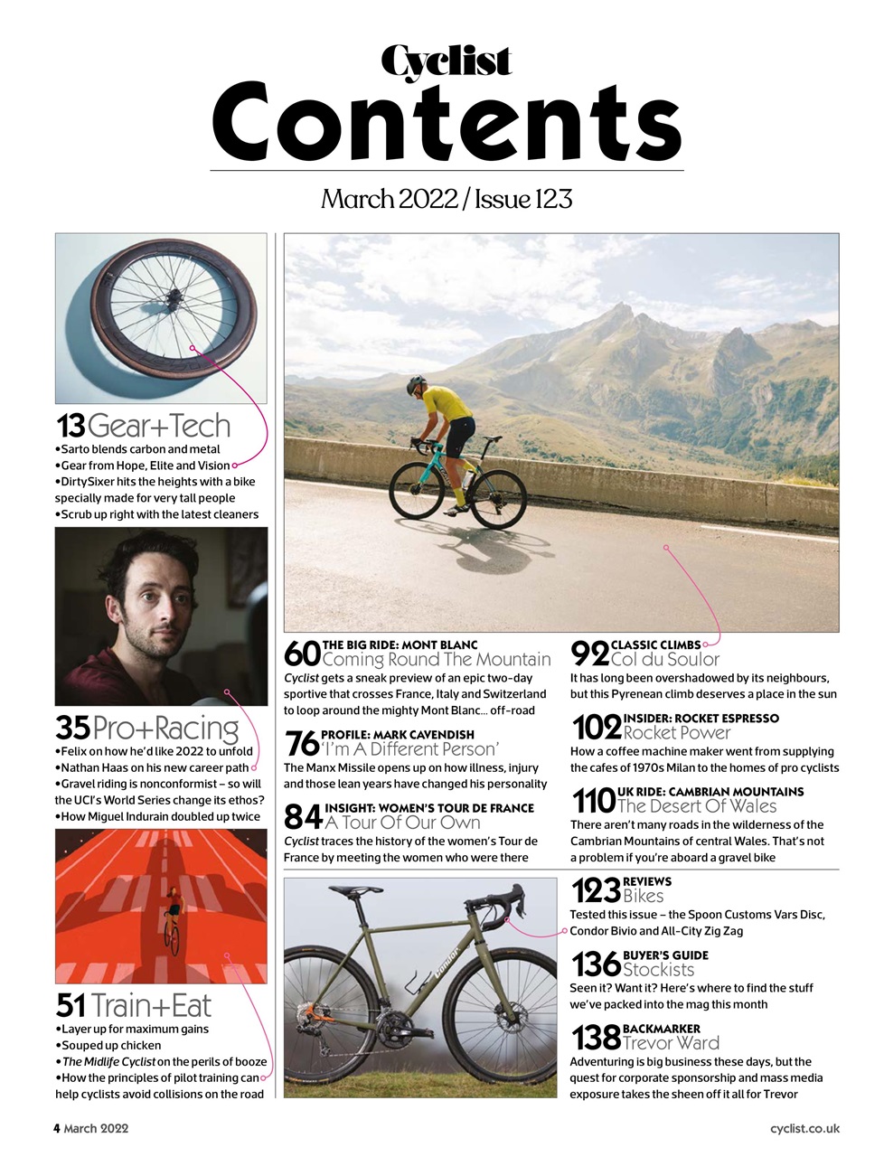 Cyclist Preview Pages
