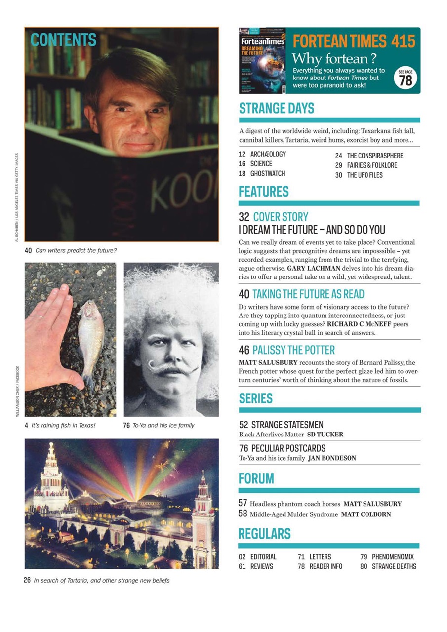 Fortean Times Preview Pages