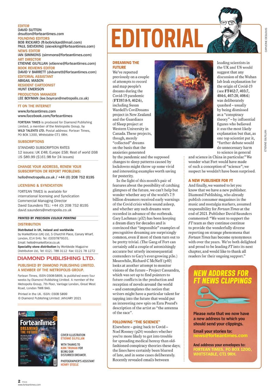 Fortean Times Preview Pages