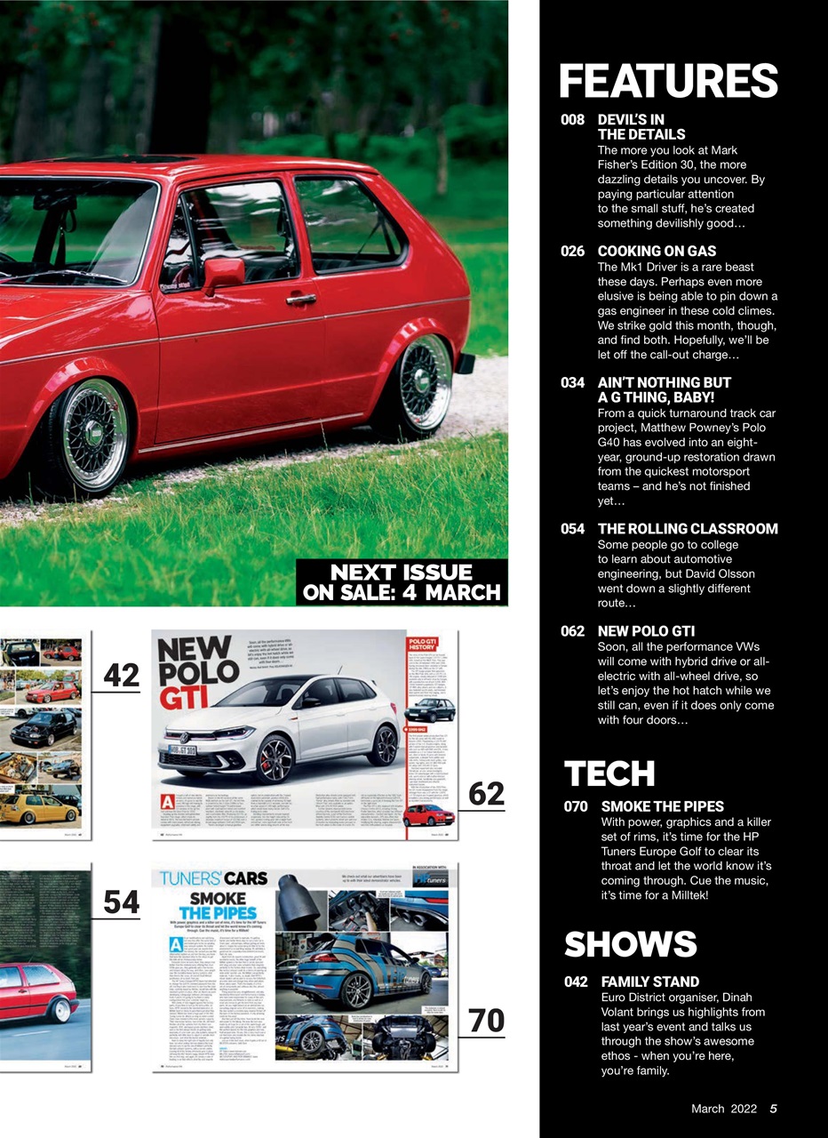 Performance VW Preview Pages