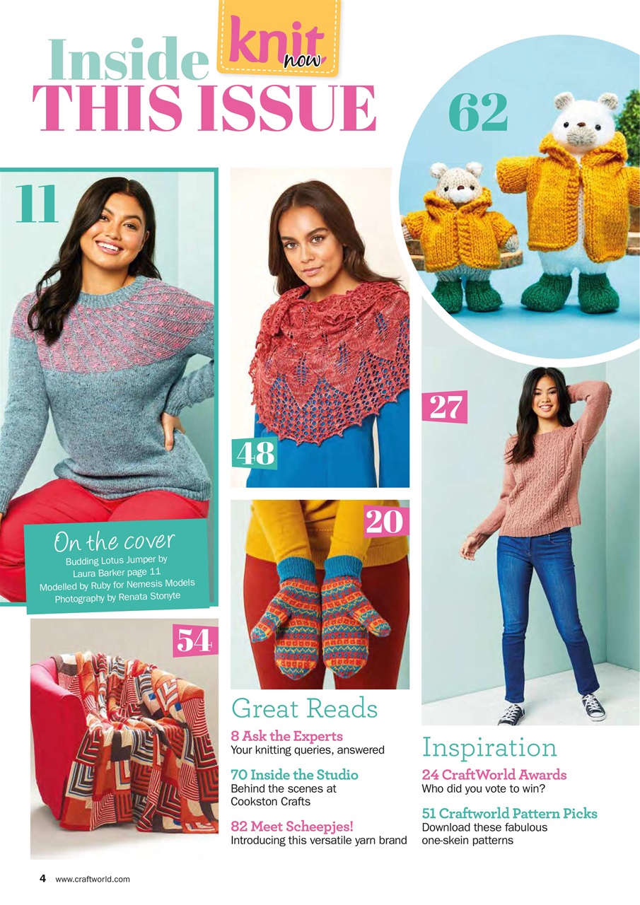Knit Now Preview Pages