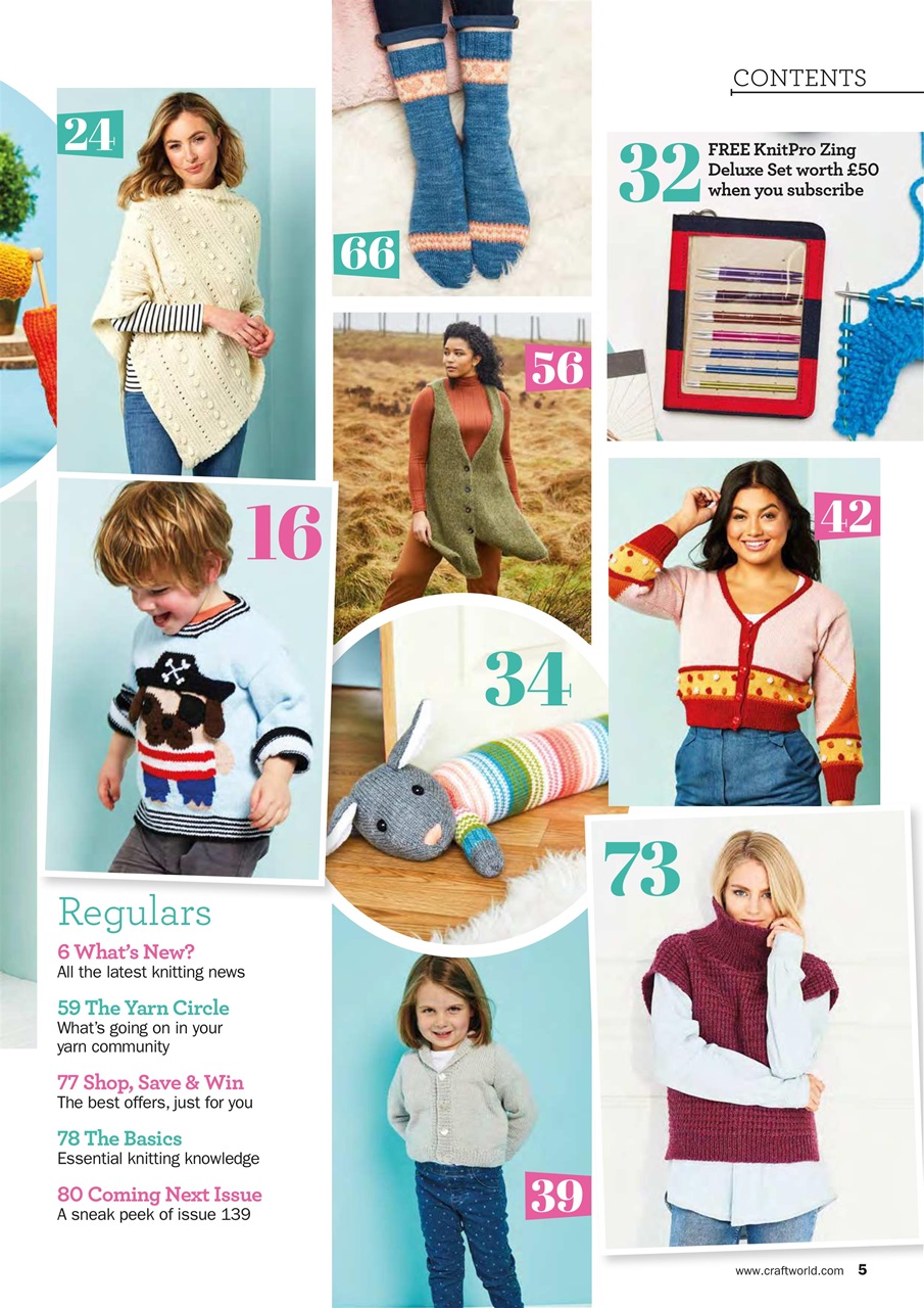 Knit Now Preview Pages