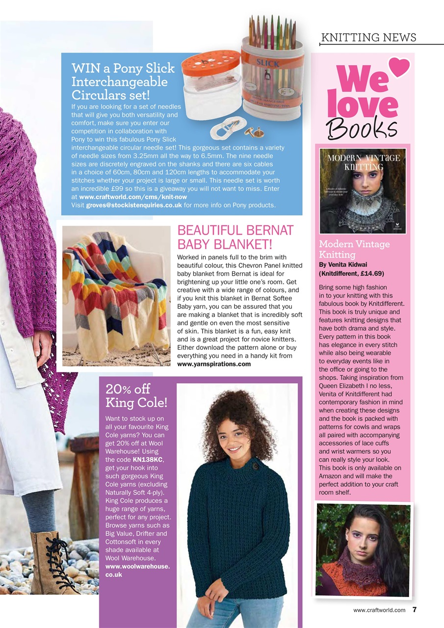 Knit Now Preview Pages