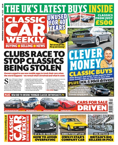 Classic Car Weekly issue 26-Jan-22