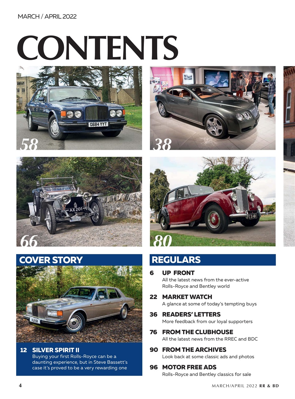 Rolls-Royce & Bentley Driver Preview Pages