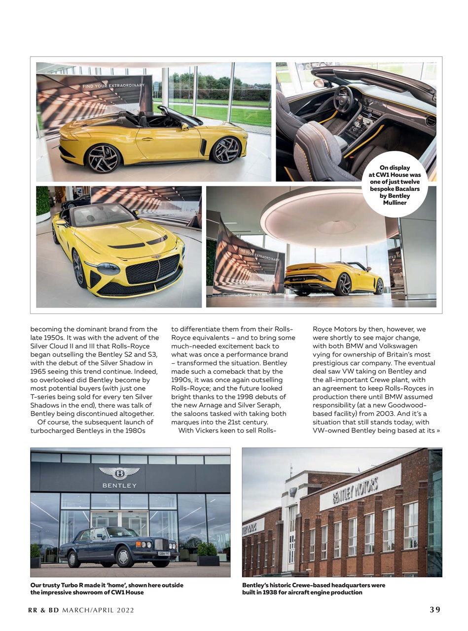 Rolls-Royce & Bentley Driver Preview Pages