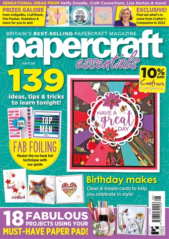 Papercraft Essentials issue Issue 208