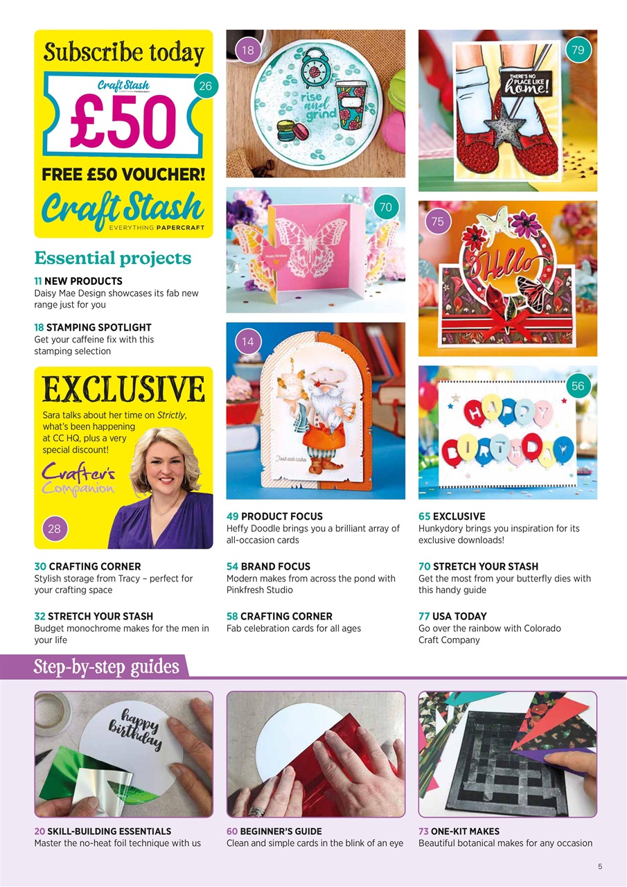 Papercraft Essentials Preview Pages