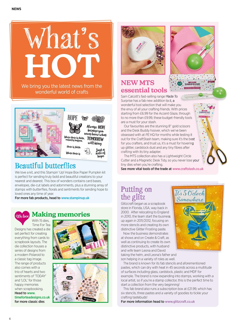 Papercraft Essentials Preview Pages