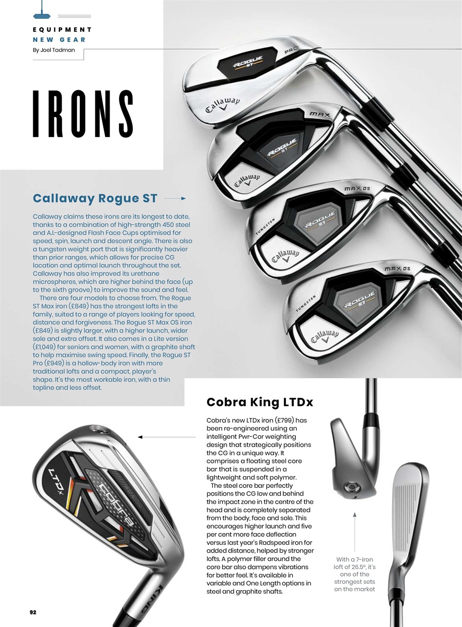 Golf Monthly Preview Pages