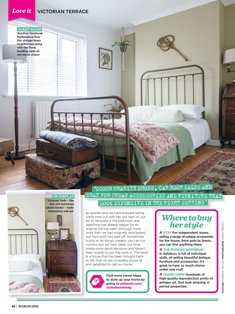 Style at Home Preview Pages
