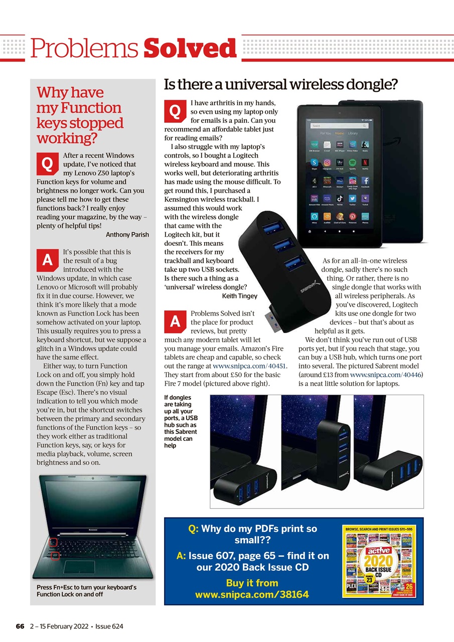 Computer Active Preview Pages