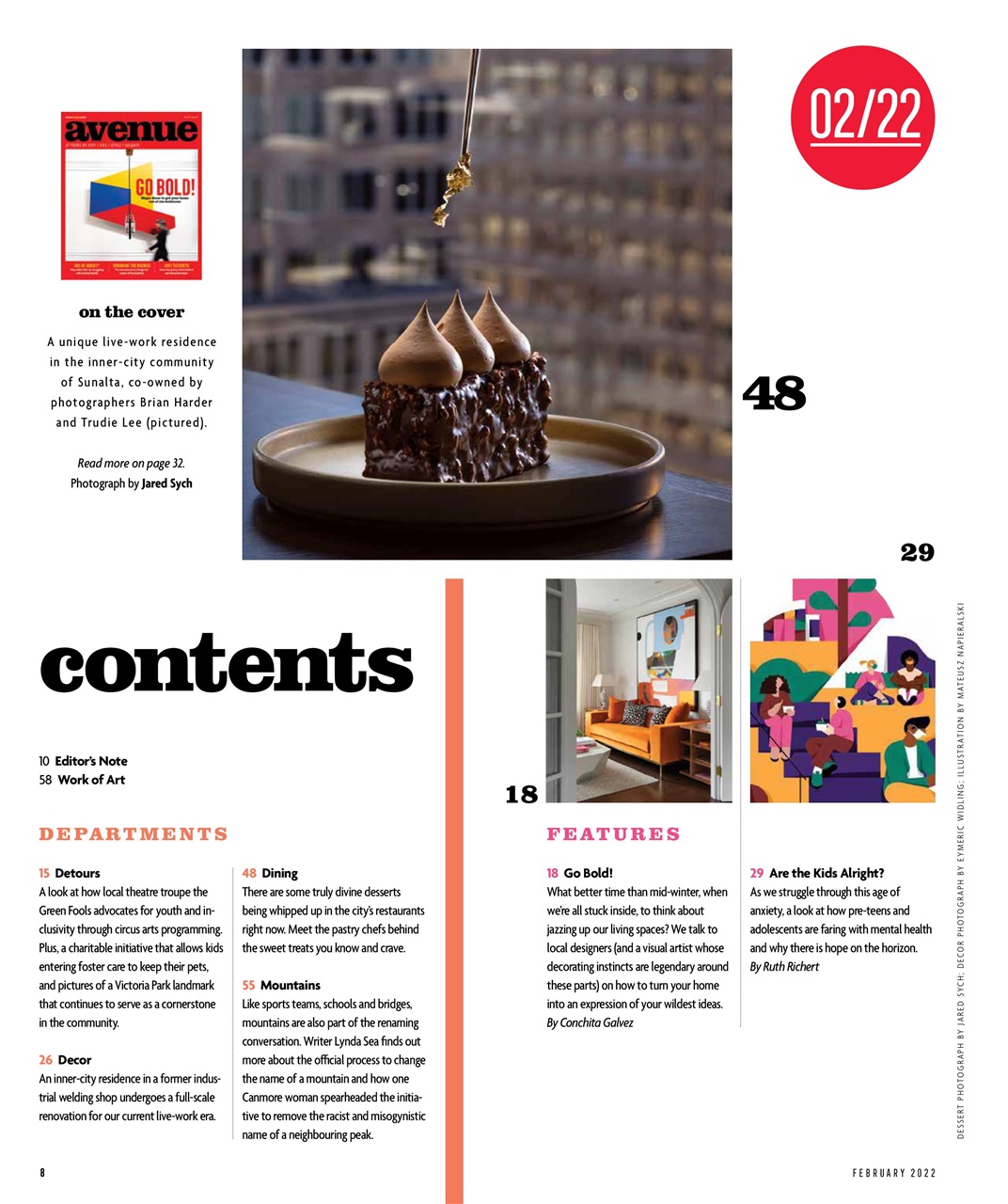 Avenue Calgary Preview Pages