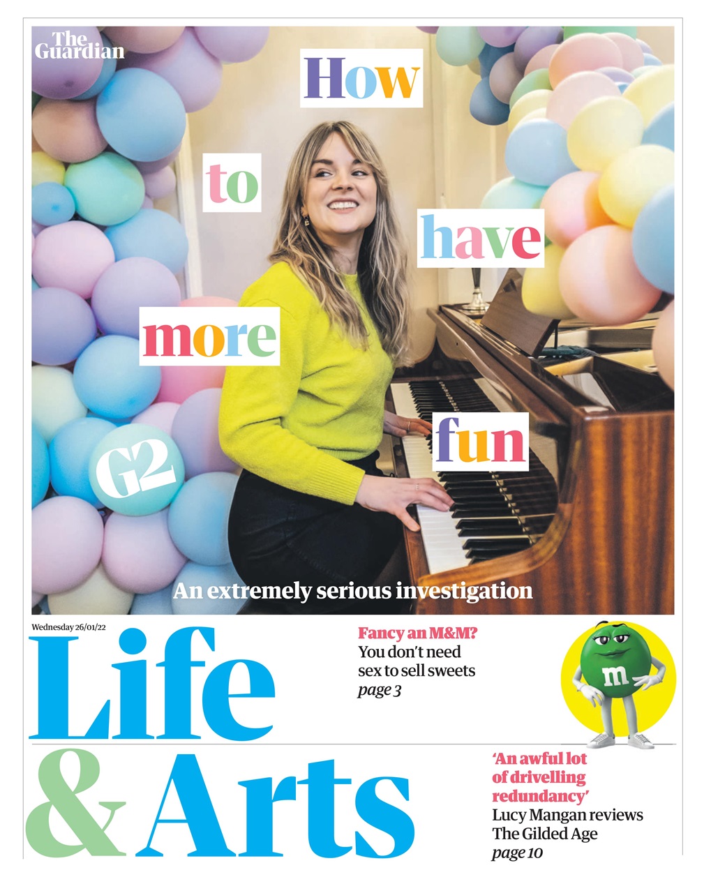 The Guardian Newspaper Preview Pages