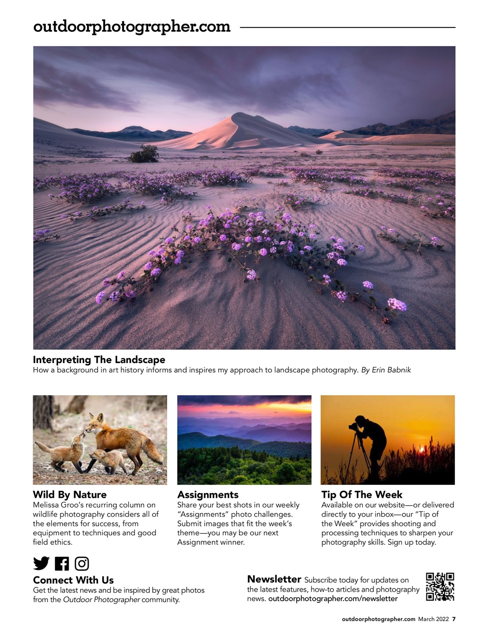 Outdoor Photographer Preview Pages