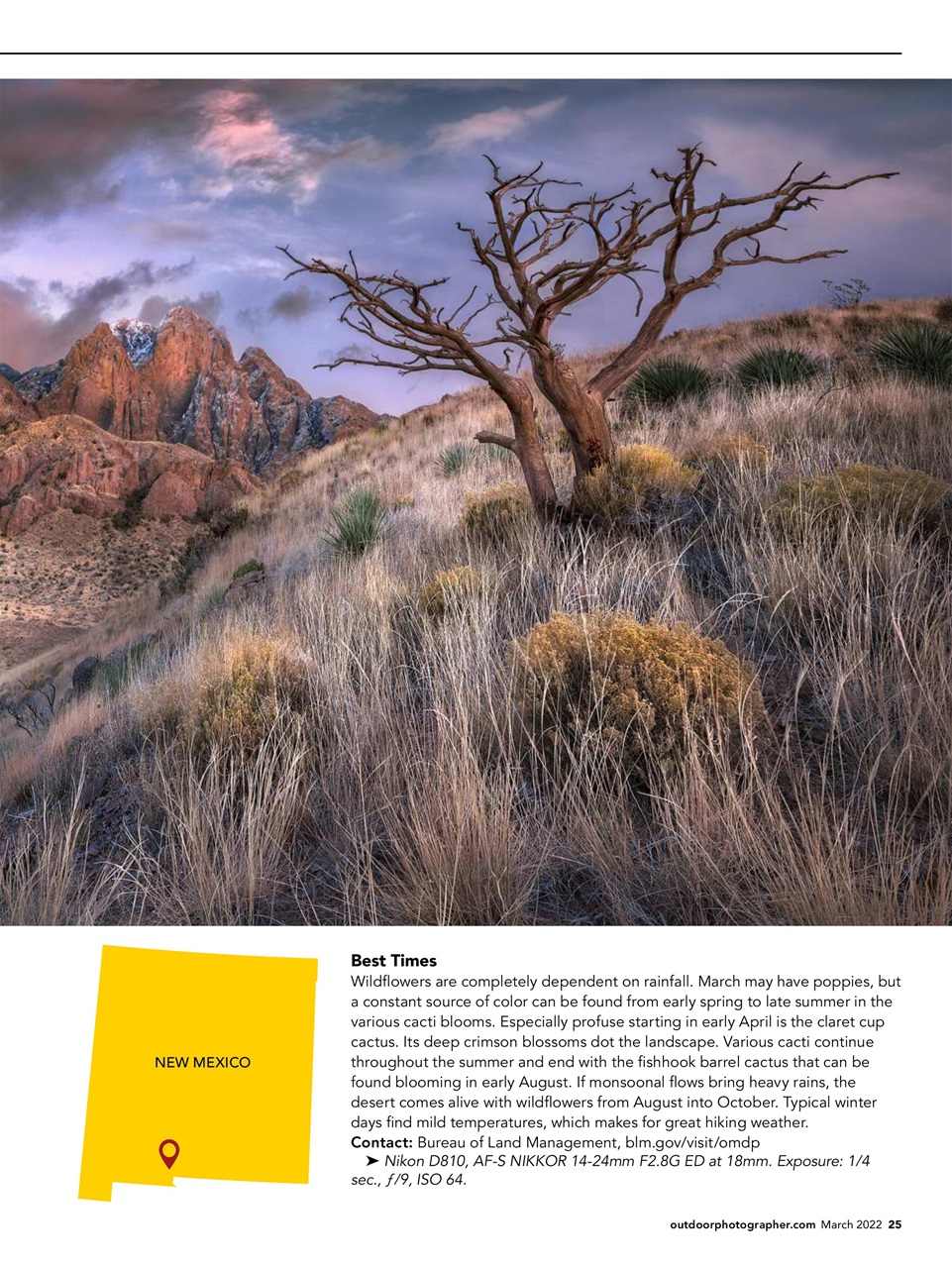 Outdoor Photographer Preview Pages