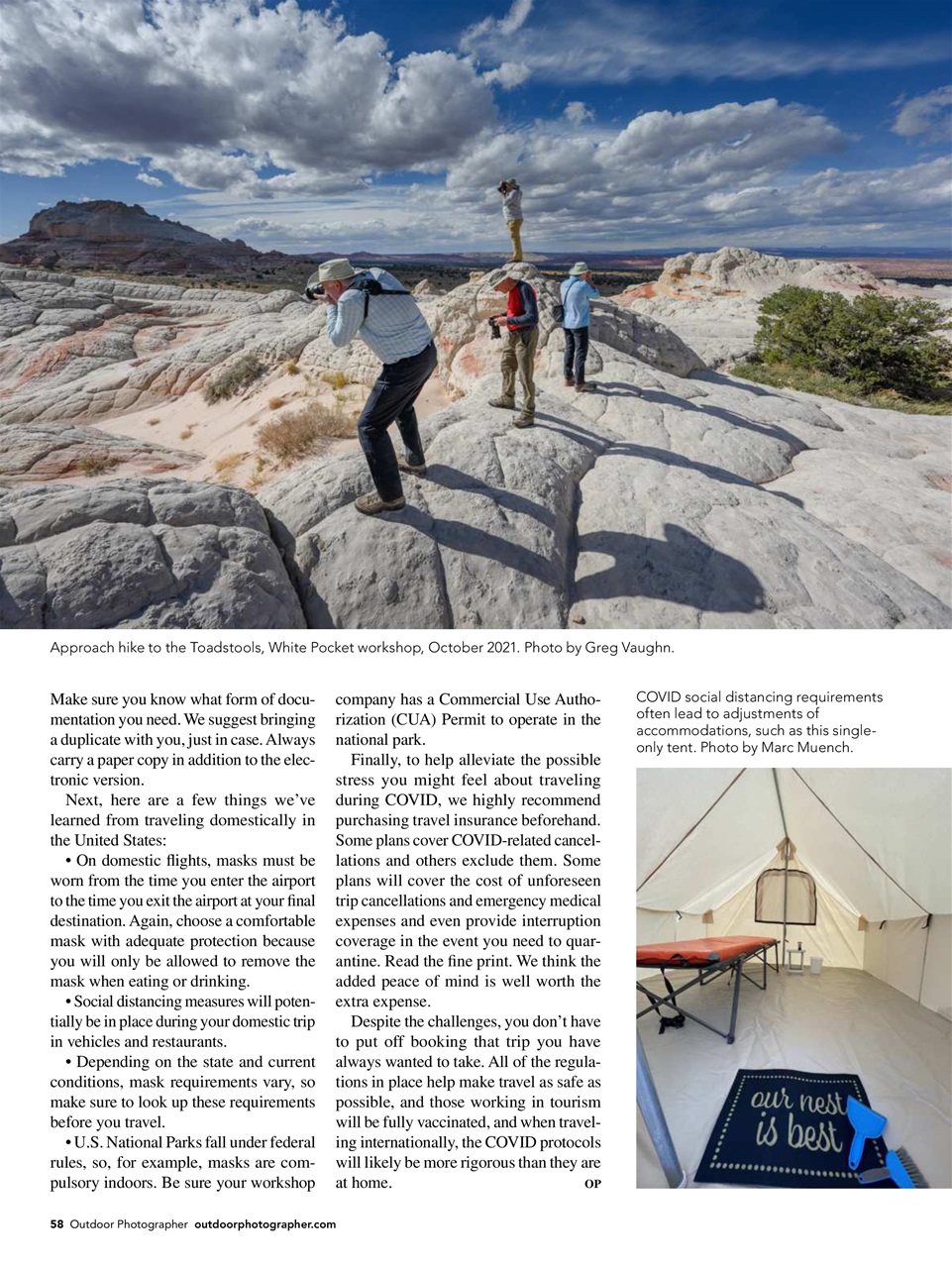 Outdoor Photographer Preview Pages