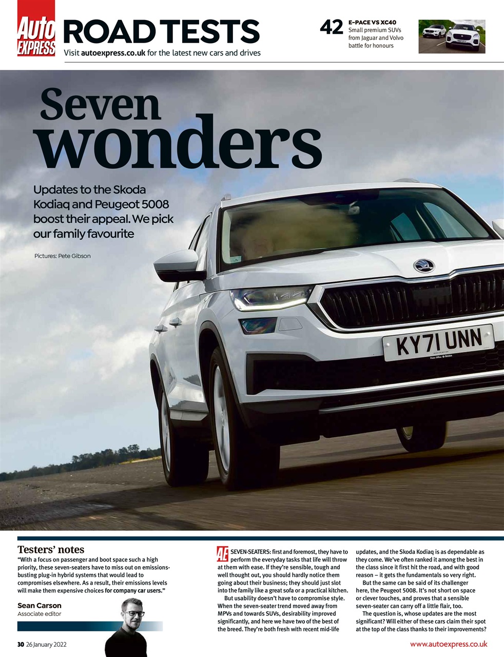 Auto Express Preview Pages