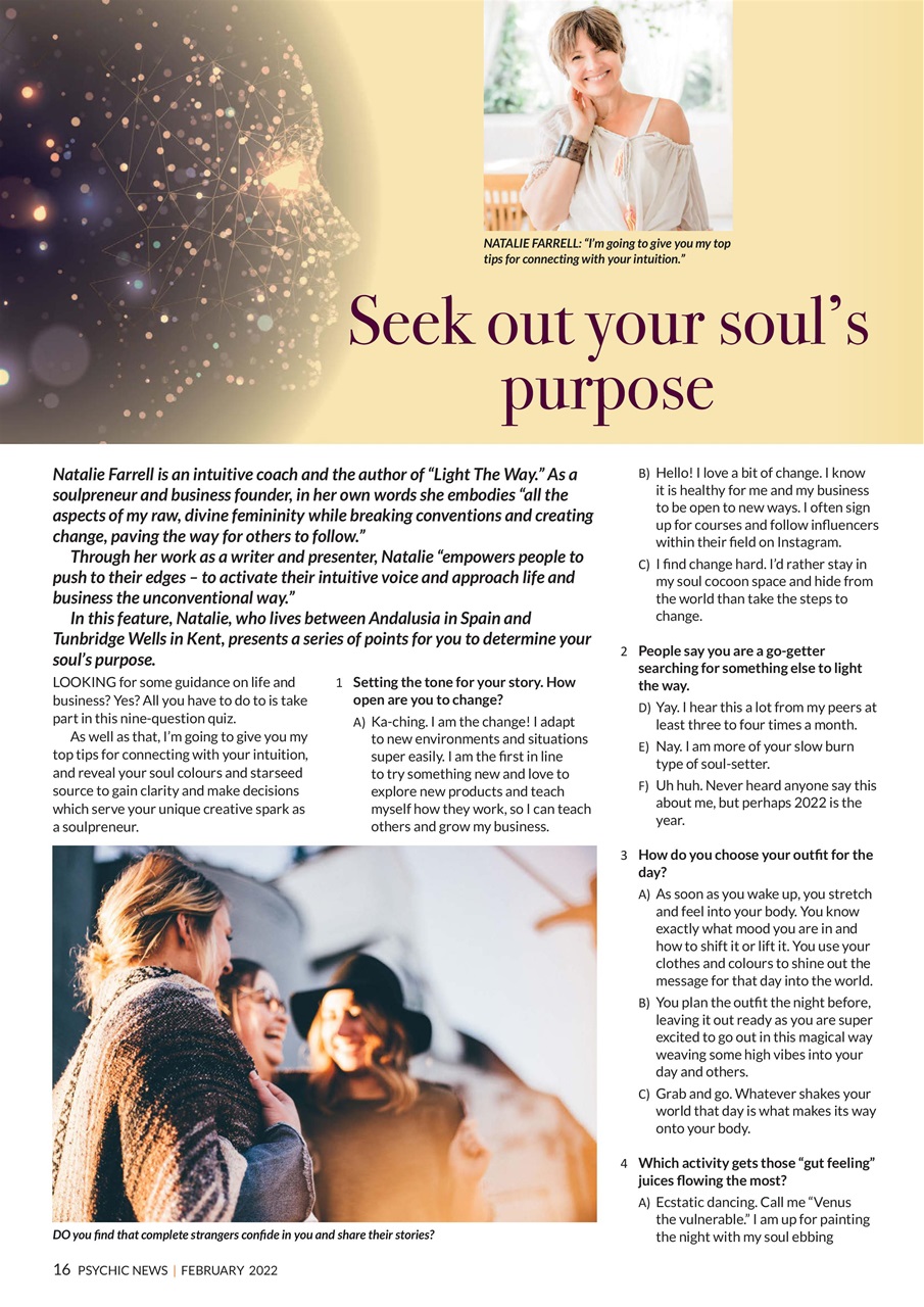 Psychic News Preview Pages