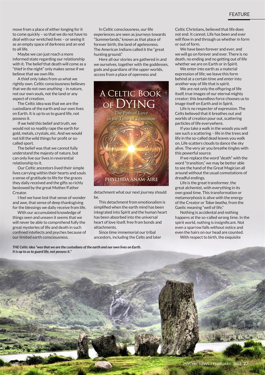Psychic News Preview Pages