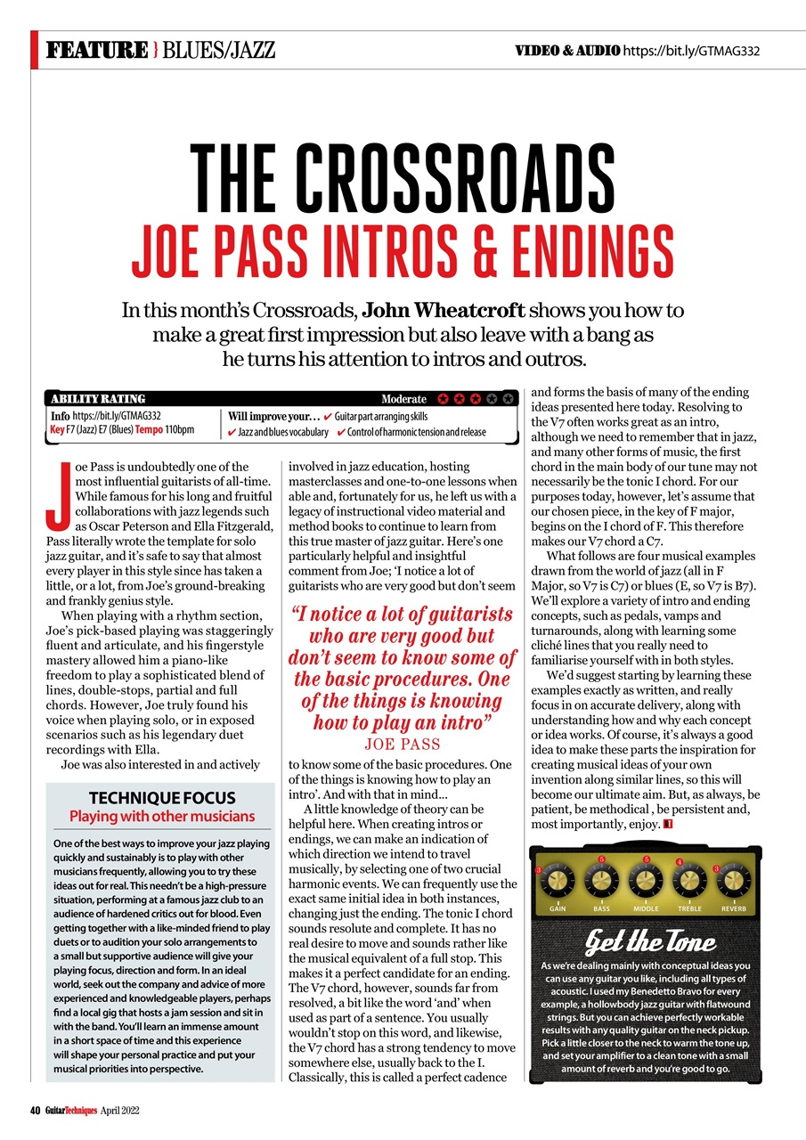 Guitar Techniques Preview Pages