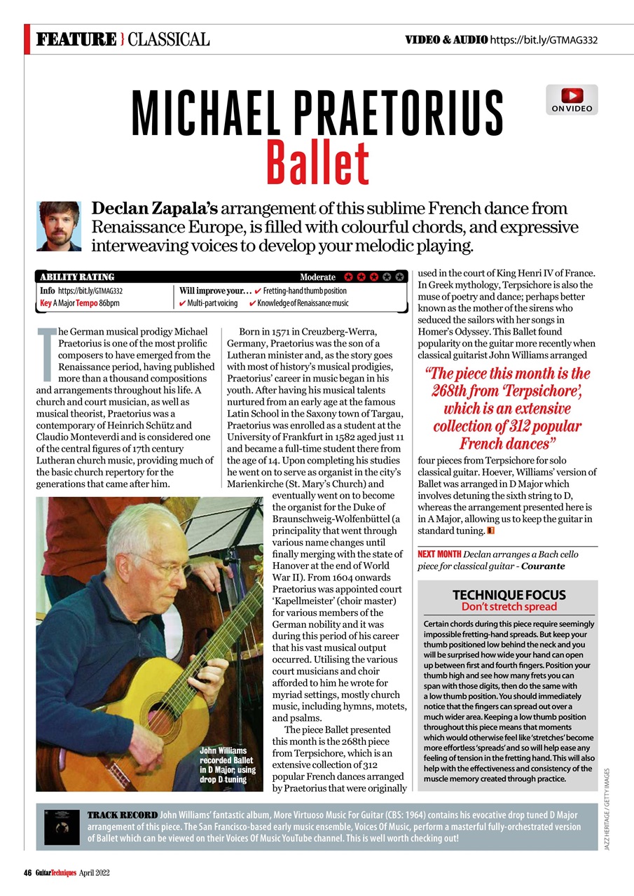 Guitar Techniques Preview Pages