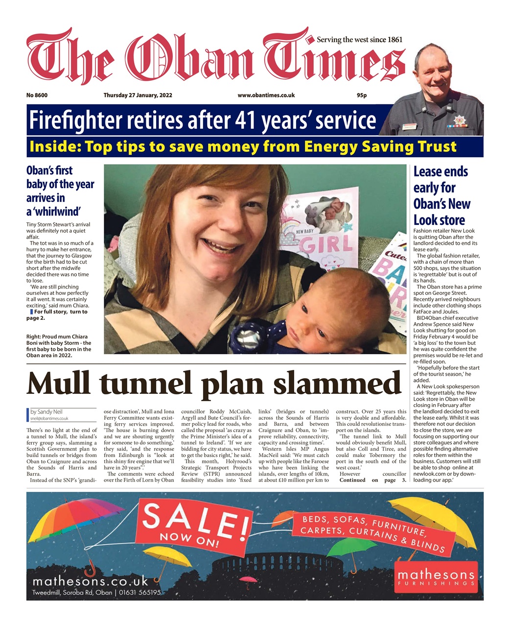 The Oban Times & Lochaber Times Preview Pages