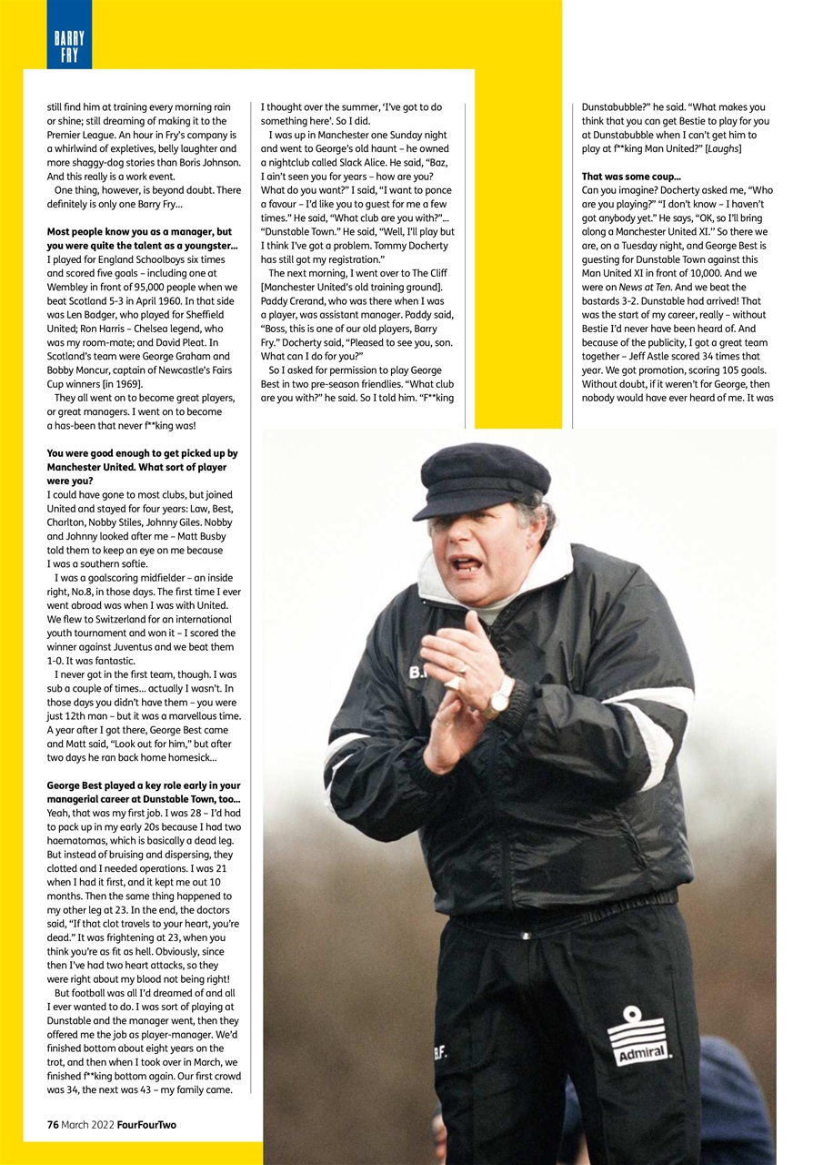 FourFourTwo Preview Pages