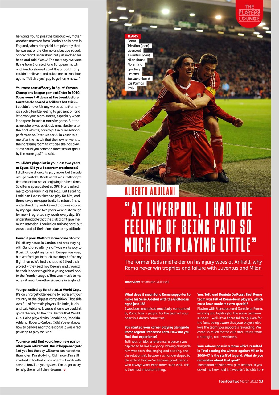 FourFourTwo Preview Pages