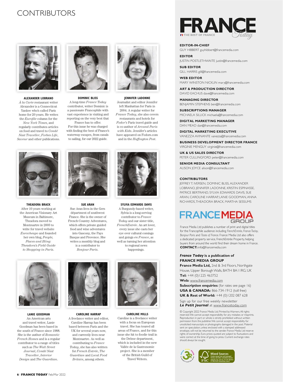 France Today Preview Pages