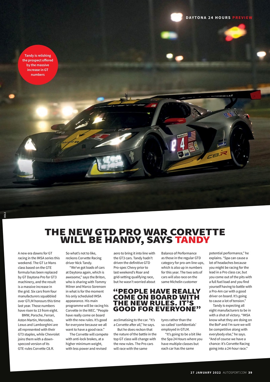 Autosport Preview Pages