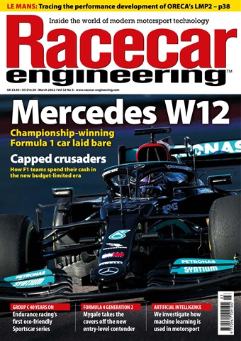 Racecar Engineering issue March 2022