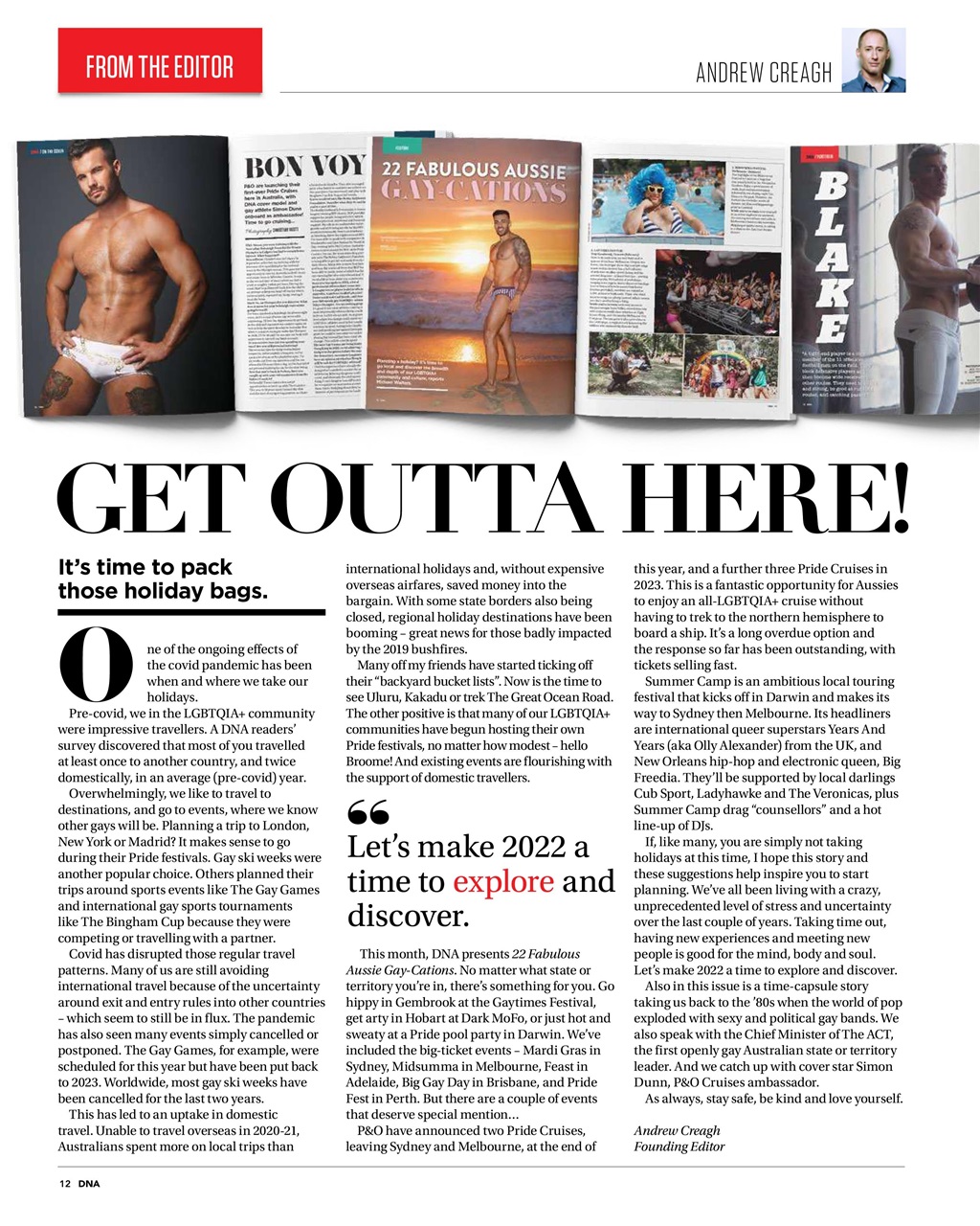 DNA Magazine Preview Pages