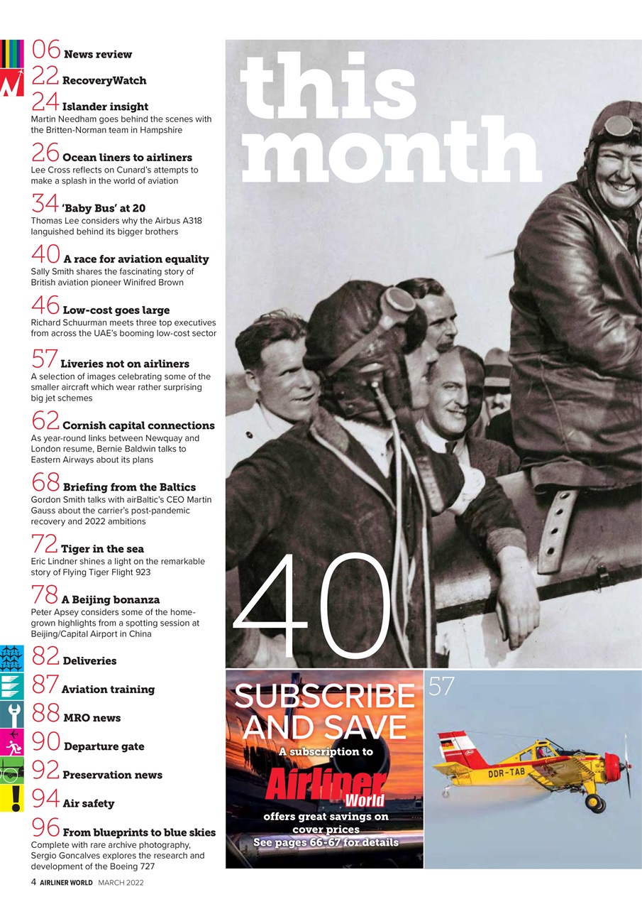 Airliner World Preview Pages