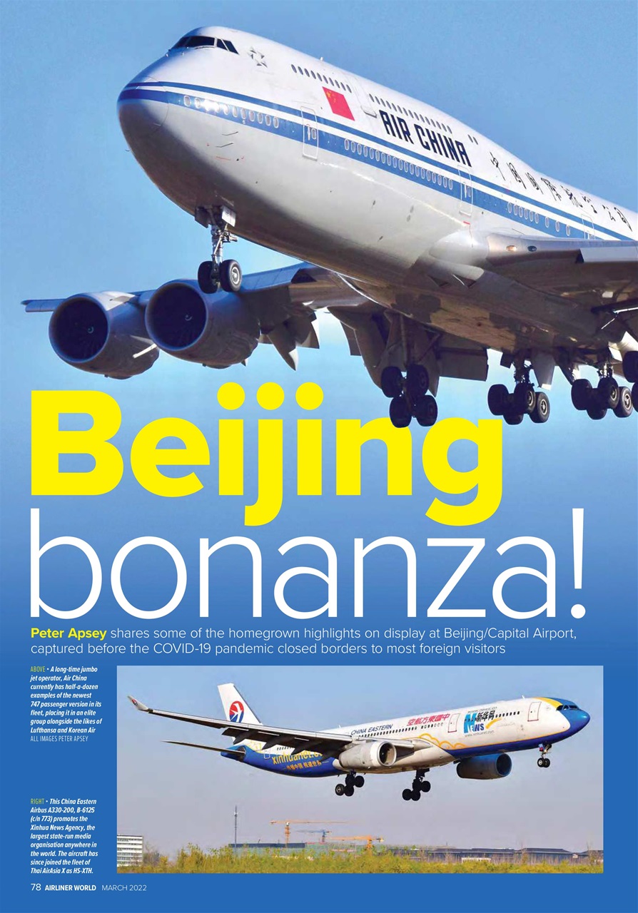 Airliner World Preview Pages