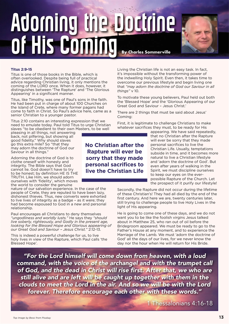 Prophetic Witness Preview Pages