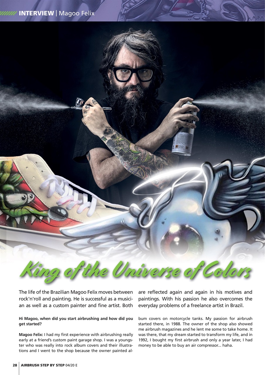 Airbrush Step by Step Preview Pages