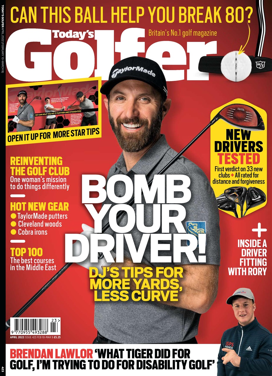 Today's Golfer Preview Pages