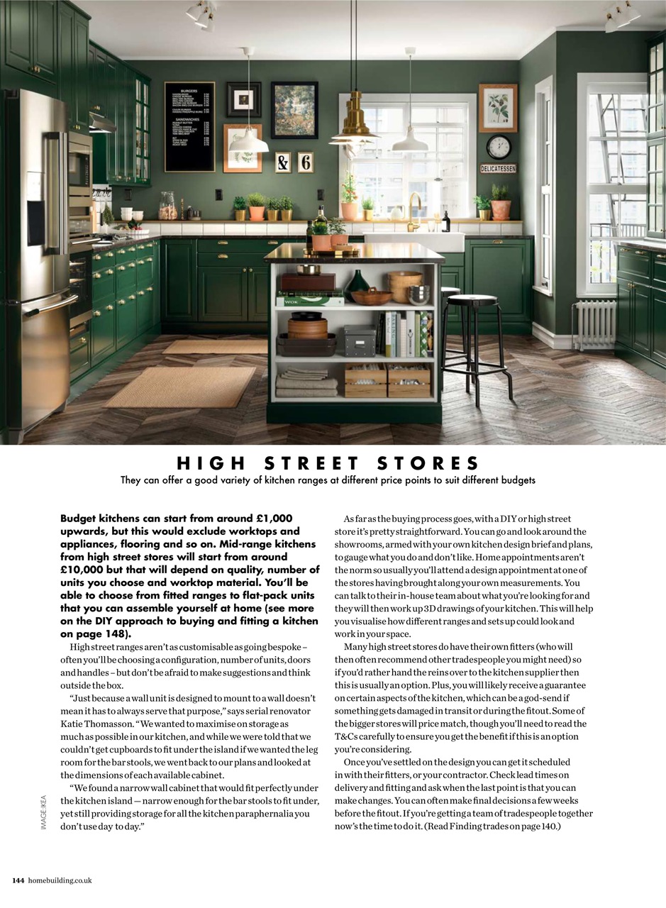 Homebuilding & Renovating Magazine Preview Pages