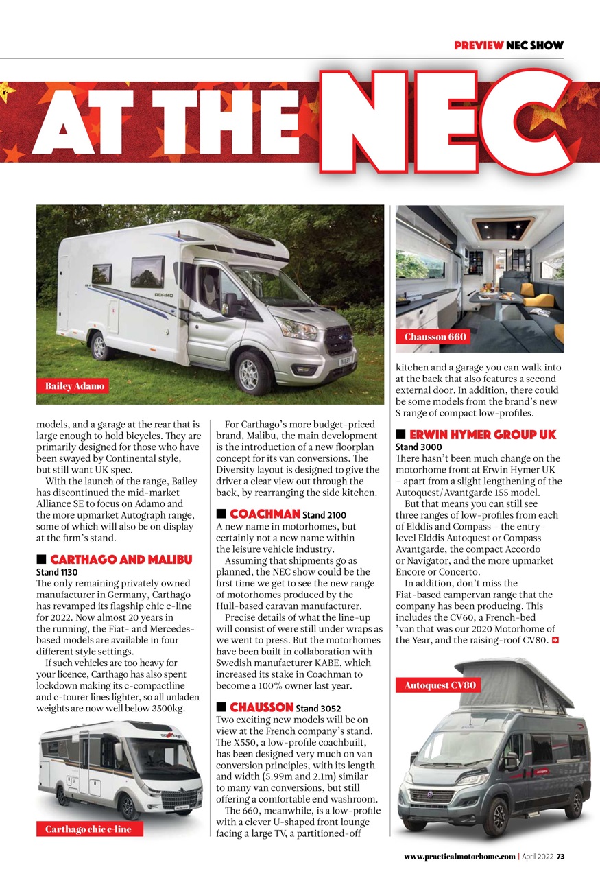 Practical Motorhome Preview Pages