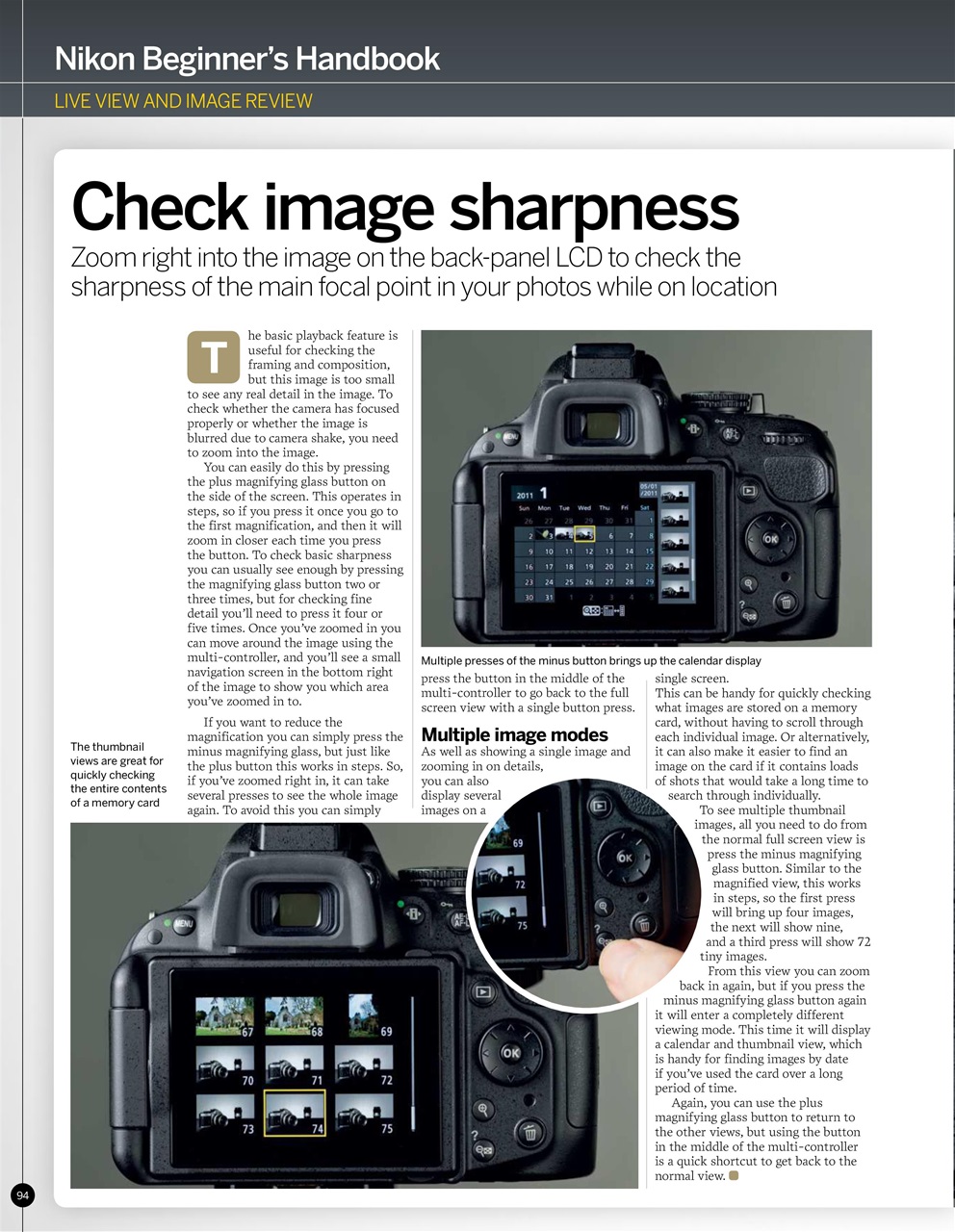 Photography Bookazine Preview Pages