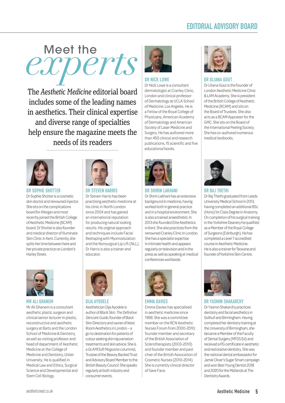 Aesthetic Medicine Preview Pages