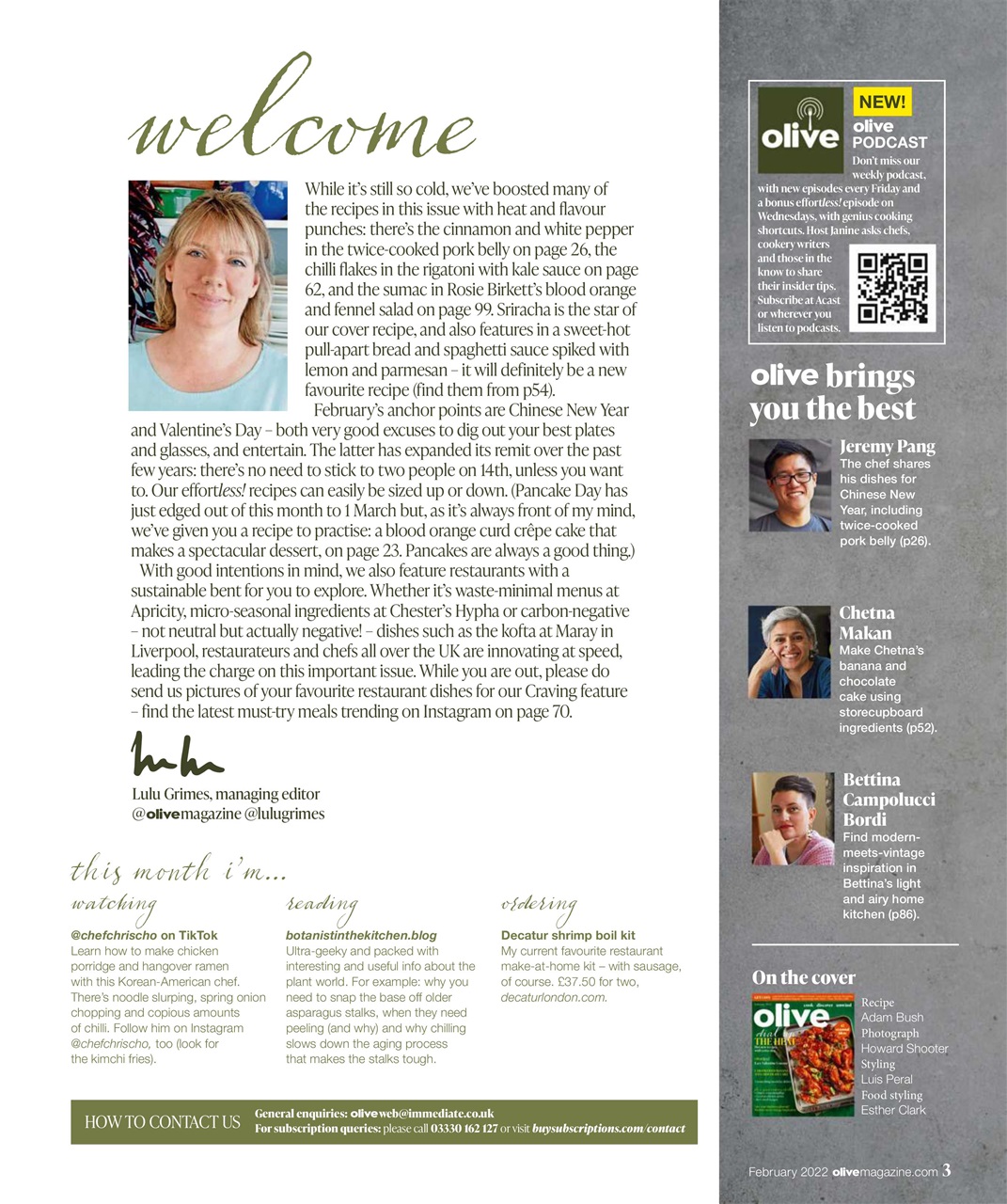 Olive Magazine Preview Pages