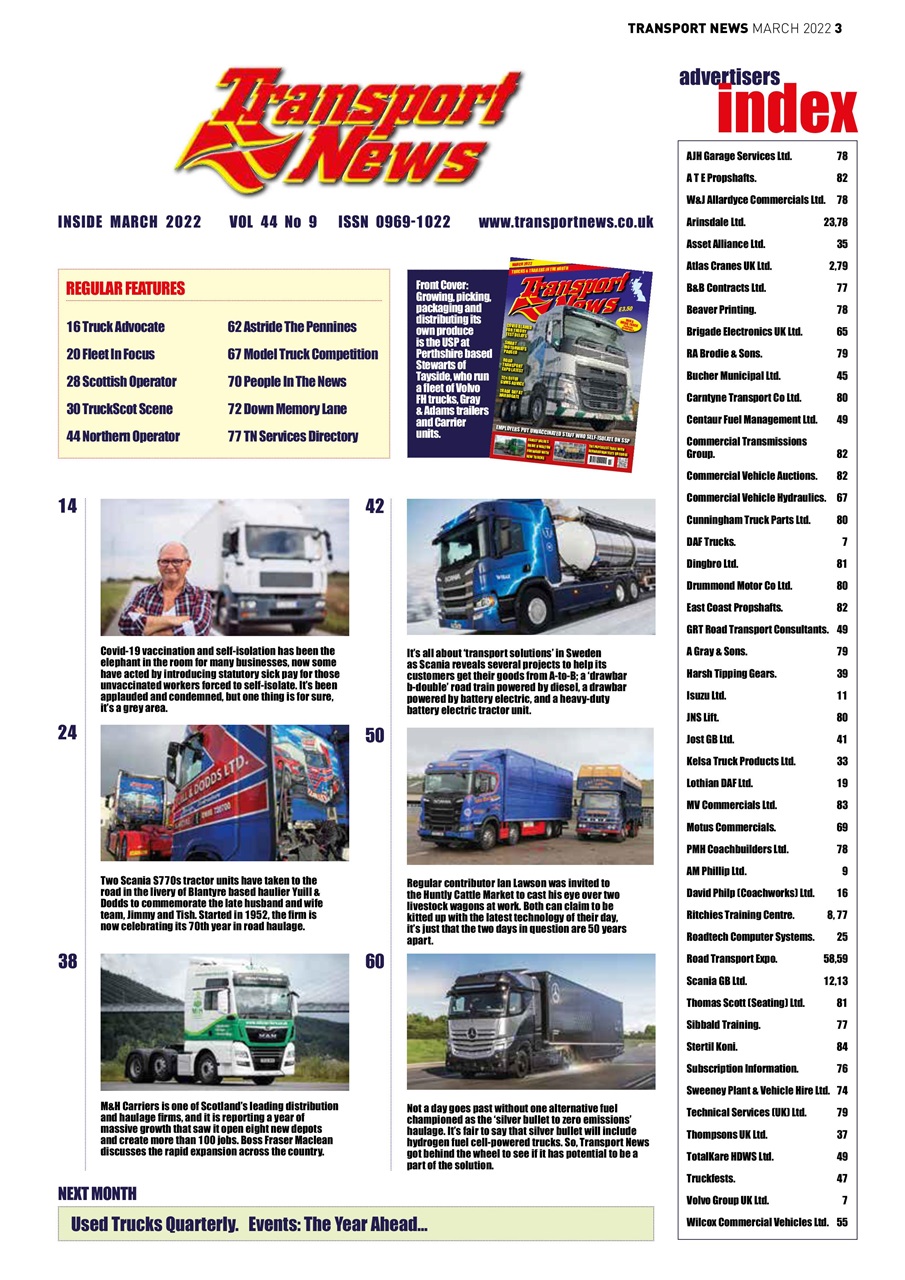 Transport News Preview Pages